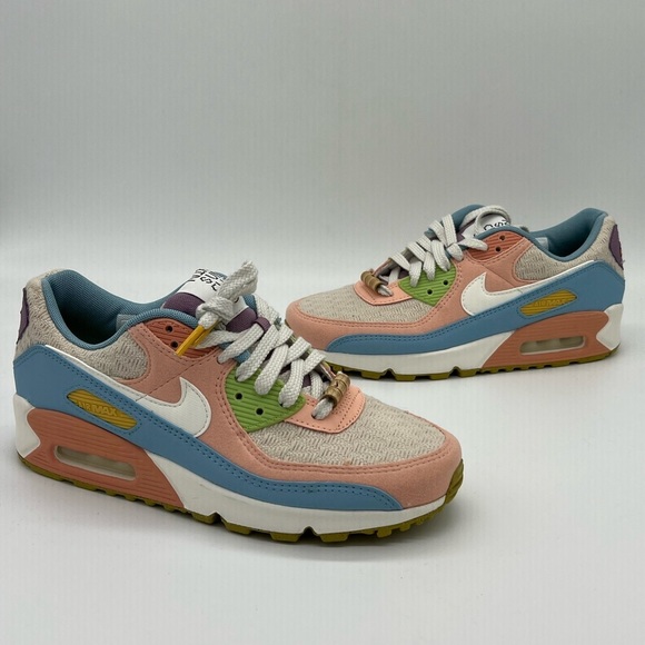 Nike Shoes - Nike Air Max 90 SE Women’s Sun Club Multicolor Pink Blue DJ9997-100 NEW no box